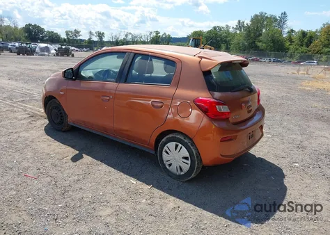 2018 Mitsubishi Mirage Es z USA, uszkodzony, nr VIN ML32A3HJ0JH000641